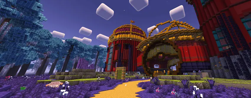 modpack Minecraft Cobblemon Academy structure monumentale coloree liee aux activites avancees de l academie