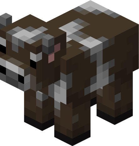 bébé vache minecraft