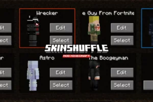 Le mod SkinShuffle simplifie le changement de skin en multijoueur dans Minecraft le-mod-skinshuffle-simplifie-le-changement-de-skin-en-multijoueur-dans-minecraft