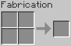 Grille de fabrication 2×2 du craft dans Minecraft
