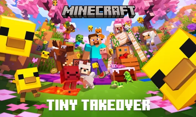 Tiny Takeover devient le nom officiel de la prochaine mise à jour Minecraft