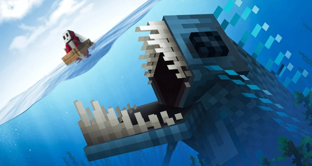 Aquamirae ajoute à Minecraft un cimetière de navires gelés peuplé de créatures abyssales