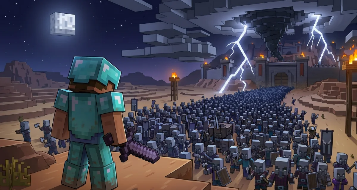 Le mod Illager Invasion ajoute une dizaine de nouveaux illagers et cinq structures à Minecraft