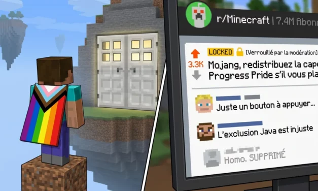 La communauté Minecraft réclame le retour de la cape Pride et Mojang reste muet