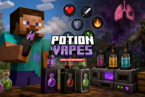 Le mod Potion Vapes recycle les potions de Minecraft en e-liquides pour  vapoteuses - Minecraft.fr