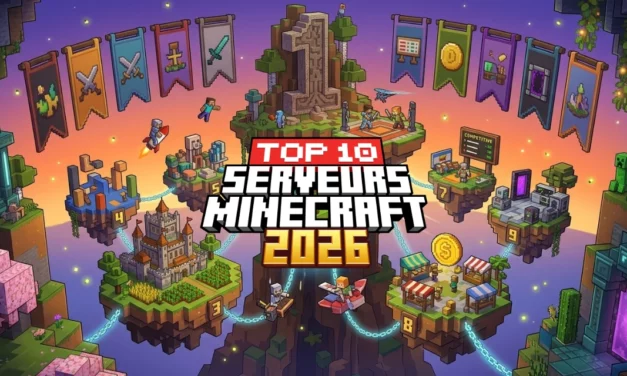 Top 10 des meilleurs serveurs Minecraft en 2026