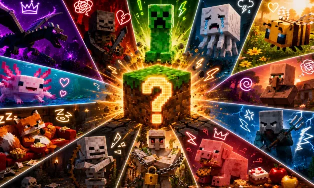 Choisis ton mob Minecraft préféré et on devine ton pire défaut