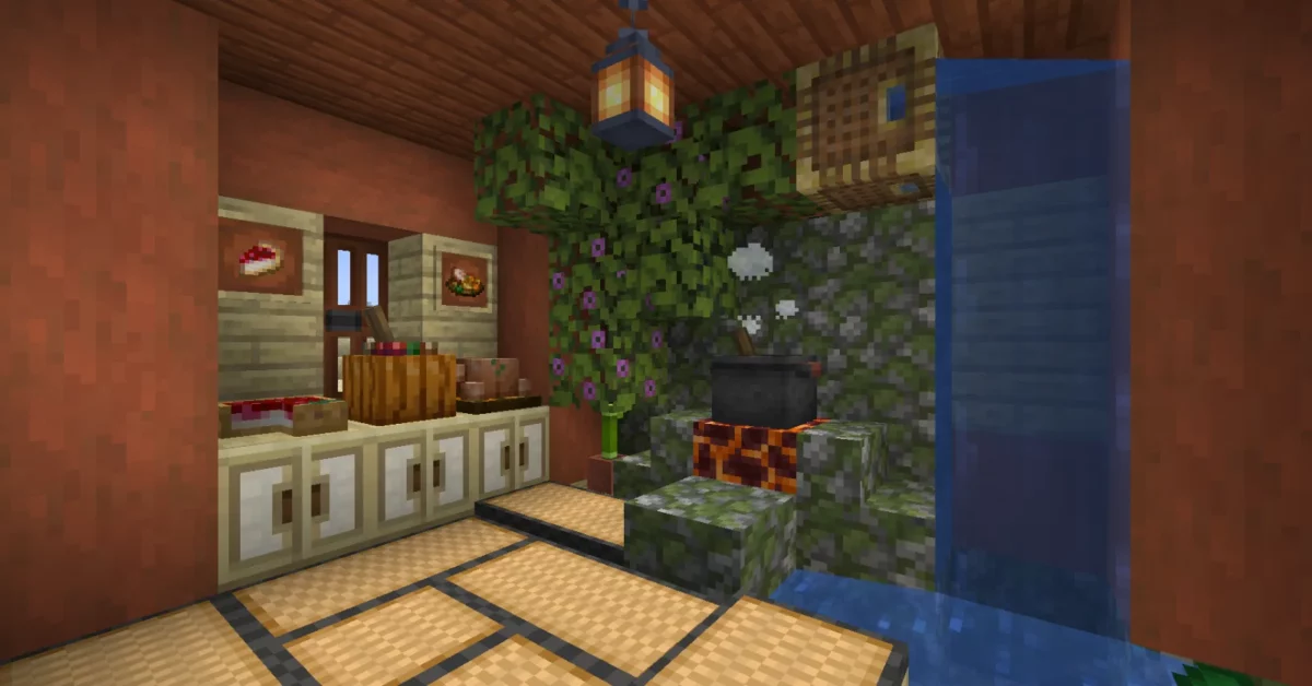 mod Minecraft Farmer's Delight décorations rustiques pour la maison