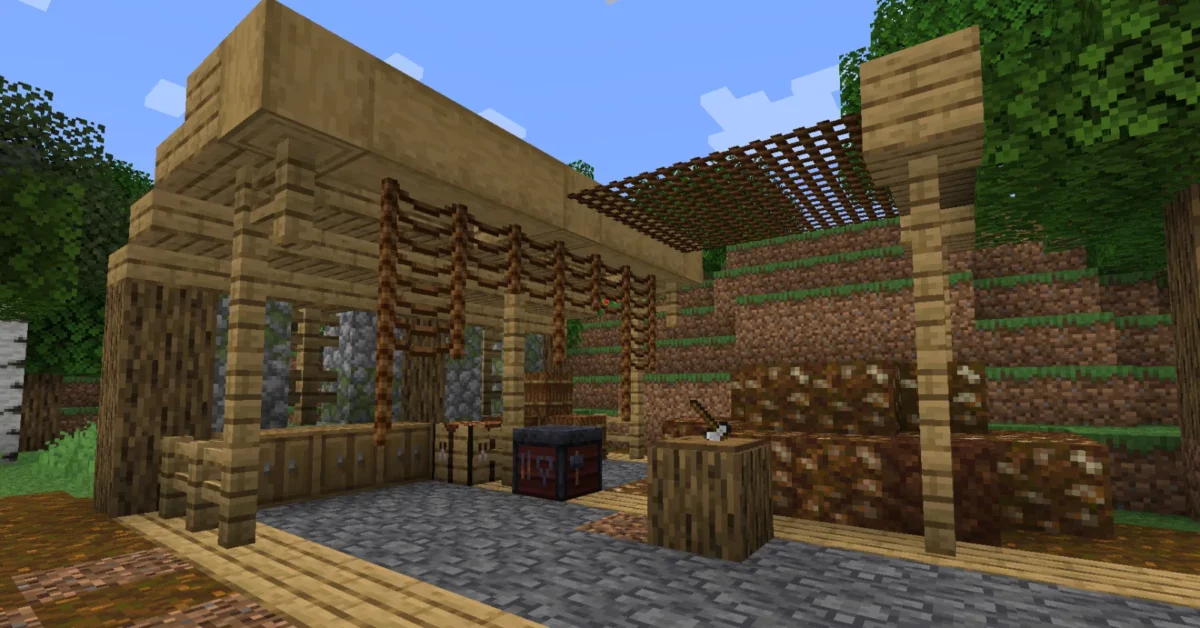 mod Minecraft Farmer's Delight paille corde et compost menant à la terre riche