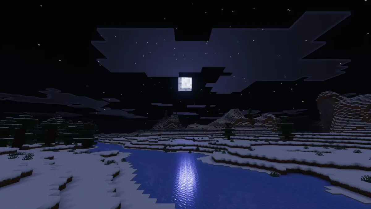 shader Minecraft Visual Vibrance paysage de jour éclairé par le rendu inspiré de Vibrant Visuals