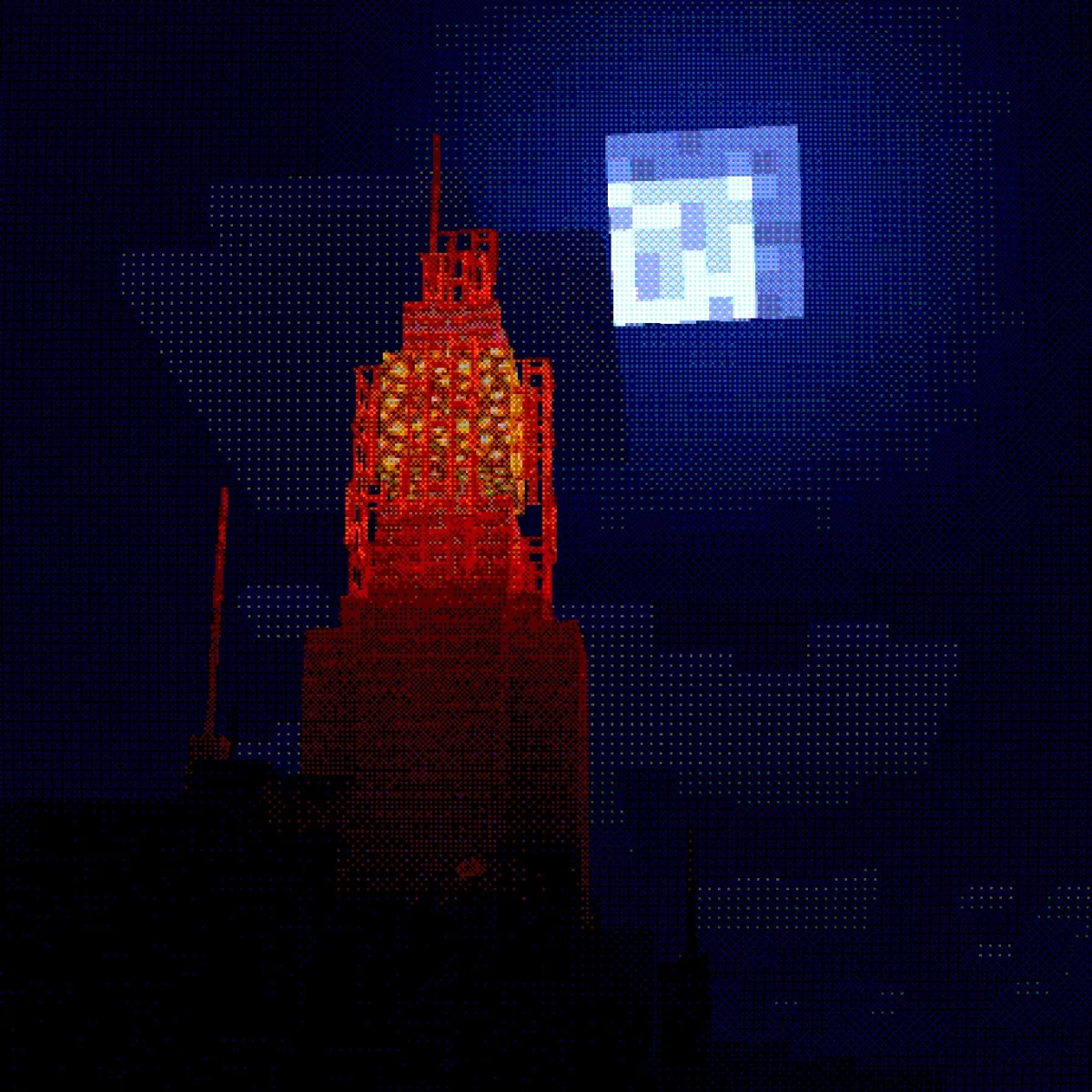 shader Minecraft CTR VCR preset imitant l'écran d'un ancien Macintosh Color Classic