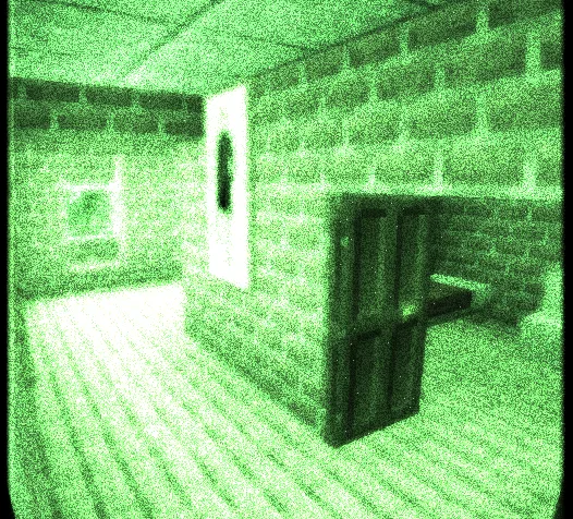 shader Minecraft CTR VCR profil vision nocturne fourni parmi les presets du pack