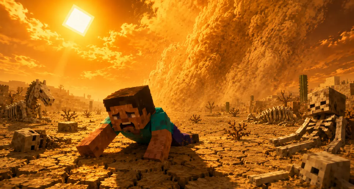 Le mod Scorchful fait de la chaleur une menace de survie dans Minecraft