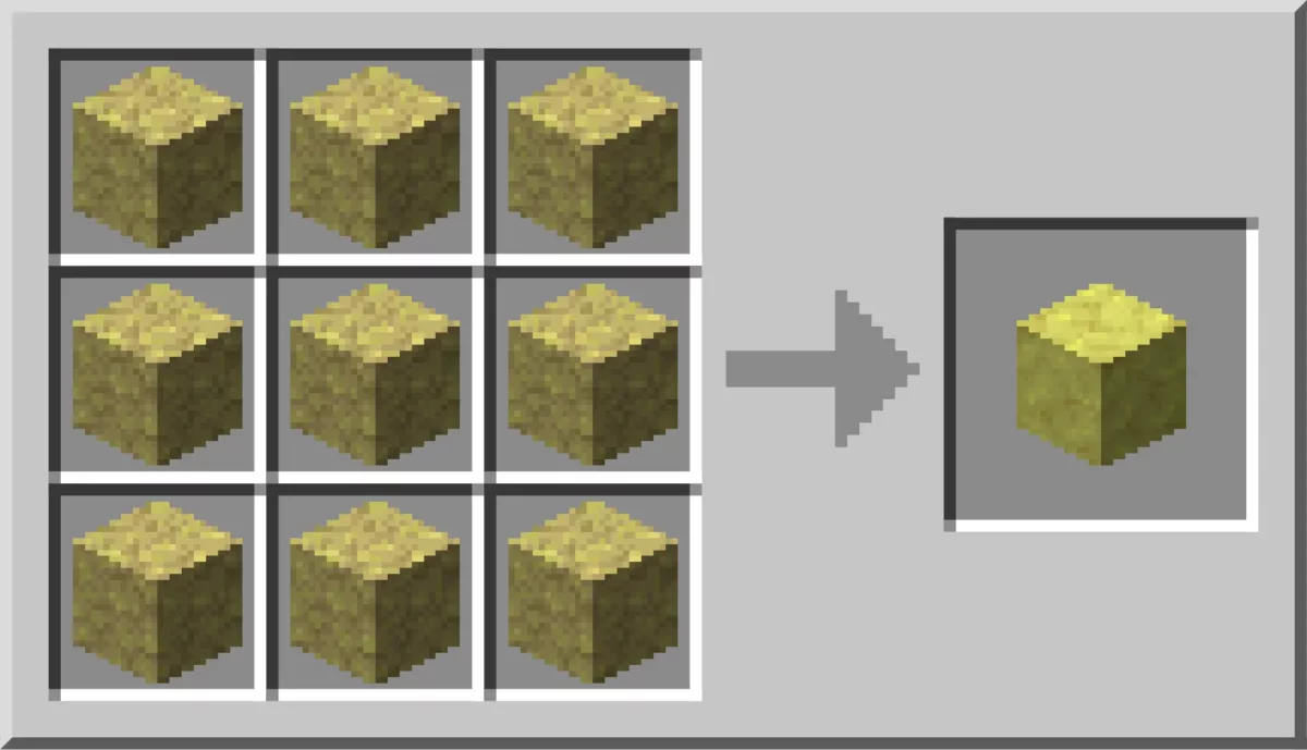 comment faire un bloc de soufre concentré