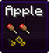 mod Minecraft AppleSkin info-bulle d'un aliment indiquant sa valeur de faim et de saturation