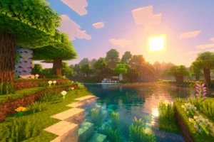 Visual Vibrance est un shader qui porte le rendu Vibrant Visuals de Bedrock sur Minecraft Java visual-vibrance-shader-minecraft