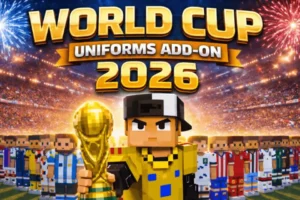 World Cup 2026 Kits permet de disputer la Coupe du monde de football dans Minecraft world-cup-2026-kits-addon-minecraft