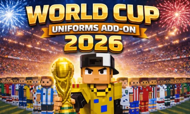 World Cup 2026 Kits permet de disputer la Coupe du monde de football dans Minecraft
