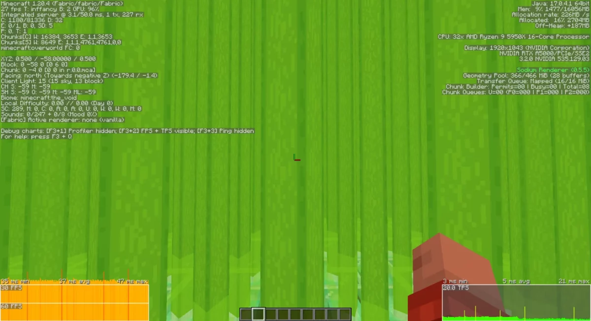 mod Minecraft More Culling rendu coûteux des rayons de balise en vanilla