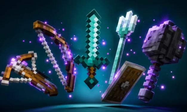 Choisis ton arme préférée et on devine ton style de combat dans Minecraft