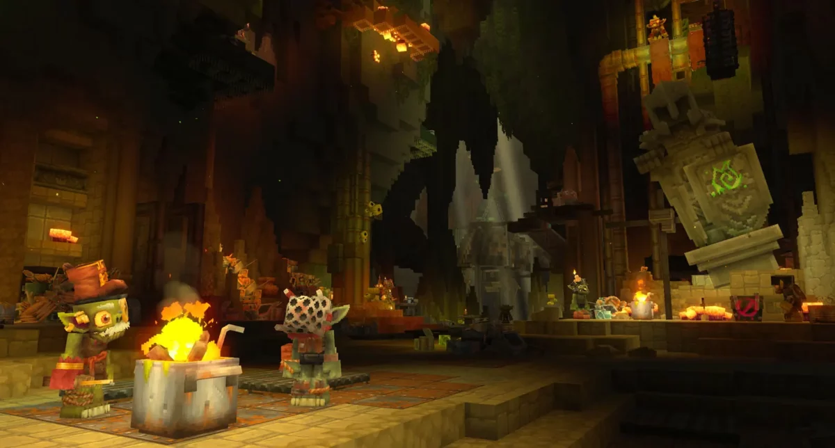 Hytale premier donjon construit à la main du Chapitre 1 avec son boss en plusieurs phases