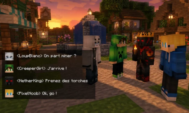 Chat Heads est un mod qui affiche le visage de l’auteur devant chaque message dans Minecraft