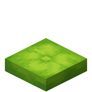 coussin minecraft vert clair