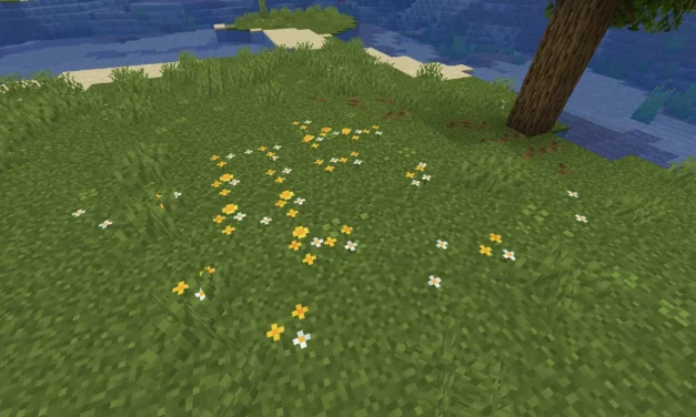 Simple Grass Flowers sème fleurs, trèfles et cailloux sur les sols de Minecraft