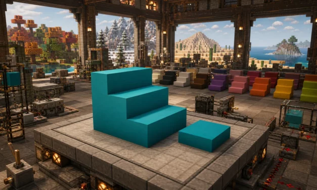 Pourquoi de simples escaliers en béton peuvent prendre des mois dans Minecraft