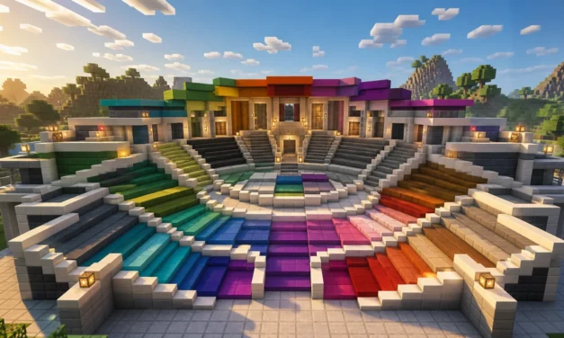 Minecraft 26.3 Snapshot 7 ajoute les dalles et escaliers en béton