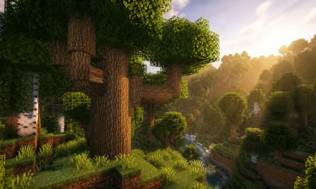 Round Trees transforme les troncs cubiques de Minecraft en arbres arrondis