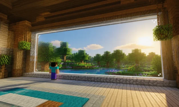 Clean Connected Glass est un pack de textures qui efface les bordures du verre dans Minecraft