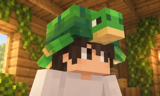 Lively Turtle Helmet est un pack qui transforme le casque de Minecraft en petite tortue